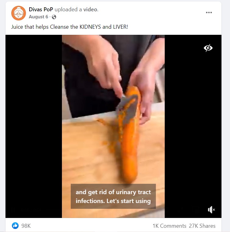 Fact Check Can juice from carrots, cucumber, and lemon be used as a