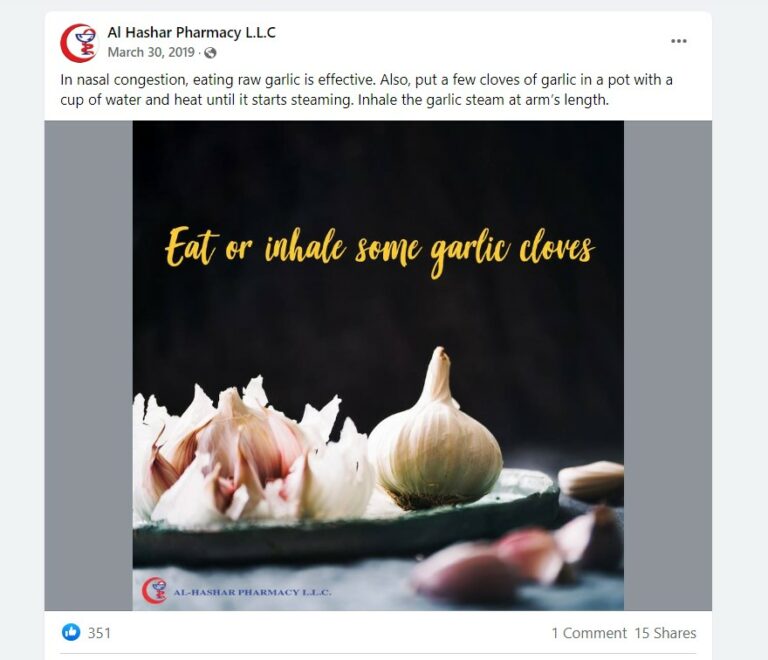 Fact Check Can you treat nasal congestion with garlic? THIP Media