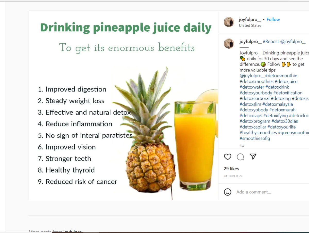 Fact check Can pineapple juice be used to strengthen teeth? THIP Media