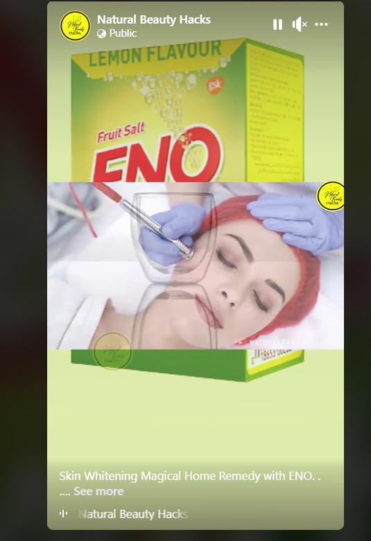 Fact Check Can the mixture of ENO and lemon be used to whiten the