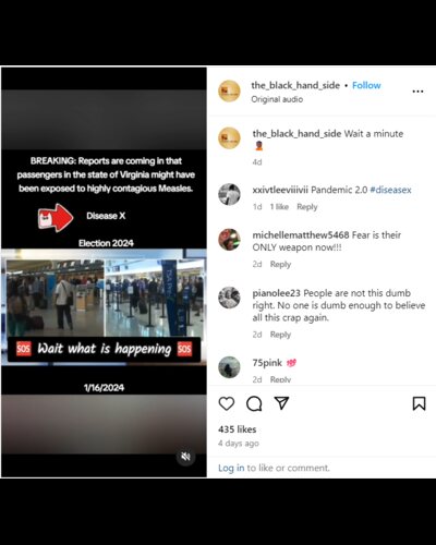 Measles is Disease X