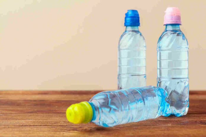 Plastic water bottles