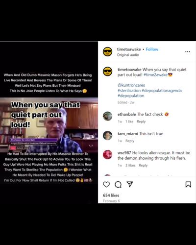 Immunologist confirm that COVID-19 vaccines will sterilize humans