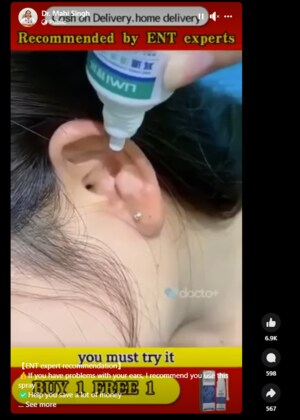 Tinnitus Ear Spray claim