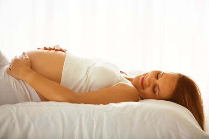 lying on your back during pregnancy
