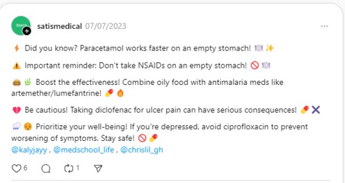 paracetamol works faster on an empty stomach