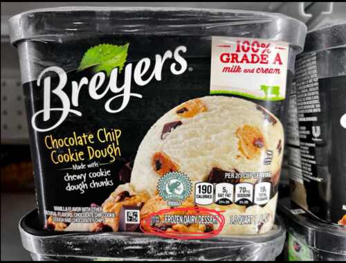 Breyers ice cream no longer ice cream