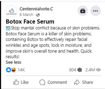 Botox serum remove wrinkles instantly