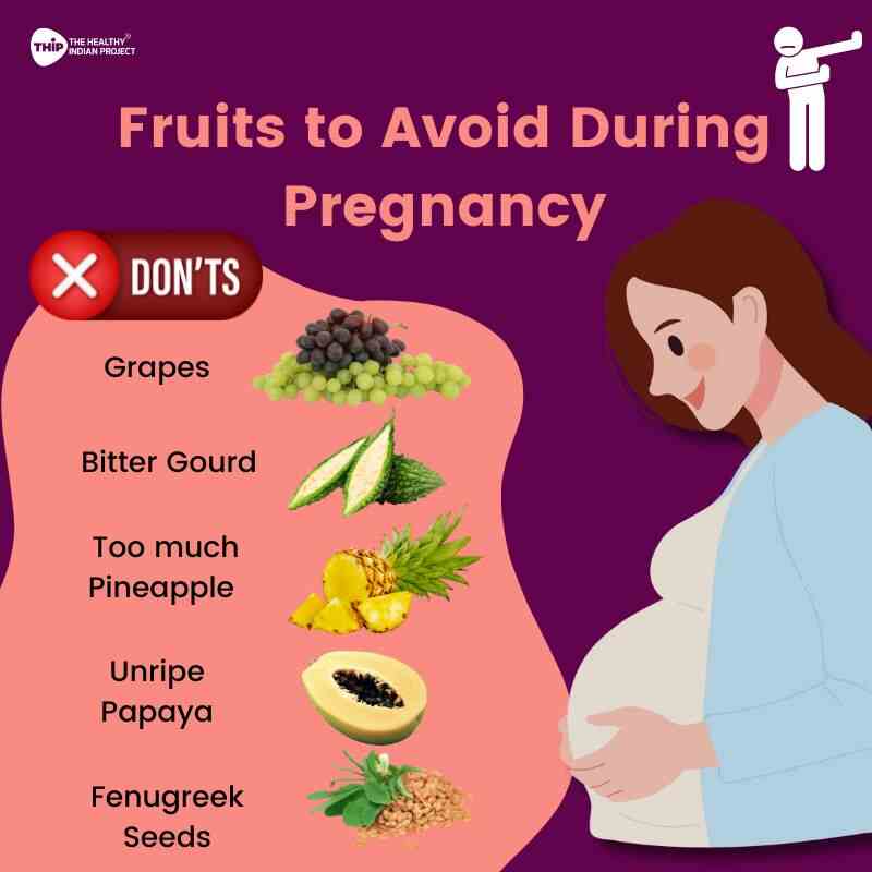 Which fruits and vegetables to avoid when pregnant? THIP Media