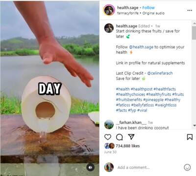 coconut water everyday