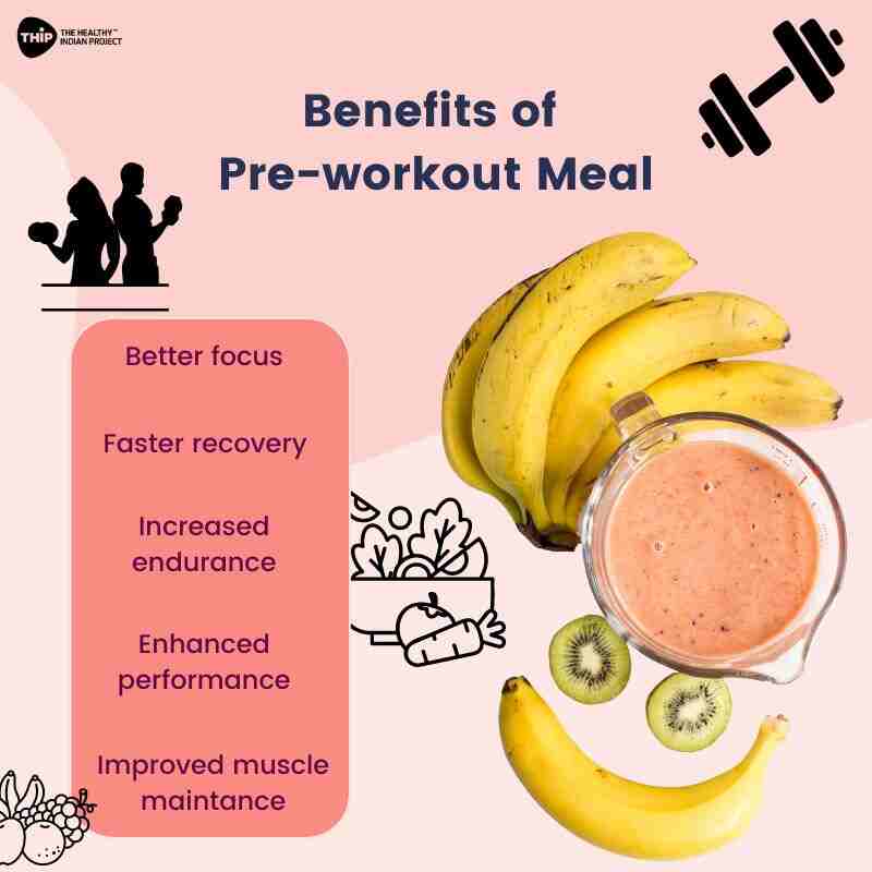 citing benefits of a pre-workout meal