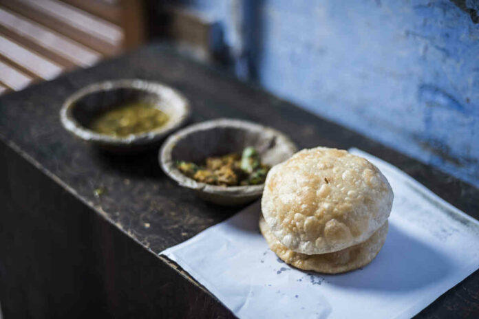 traditional-indian-food-at-a-market-in-lucknow food addiction