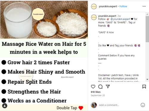 Fact Check: Can rice water repair split ends in a week?