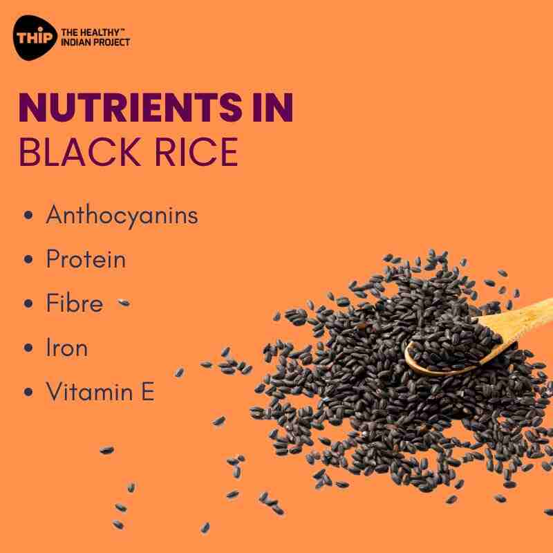 creative for nutrients in black rice