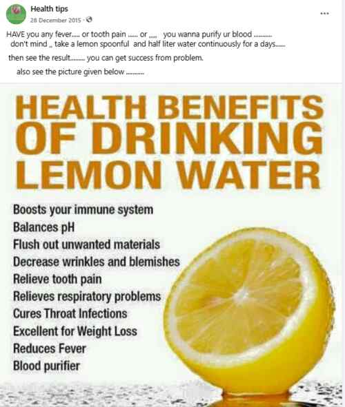 lemon water can relieve tooth pain