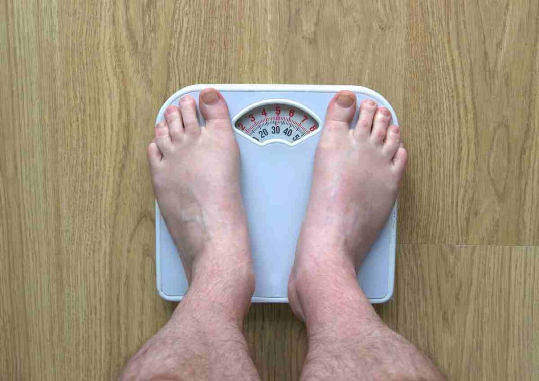 water at 40°C can cause rapid weight loss