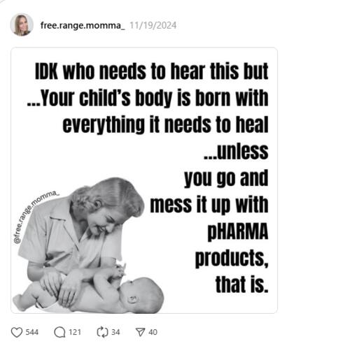child can heal without pharmaceutical products