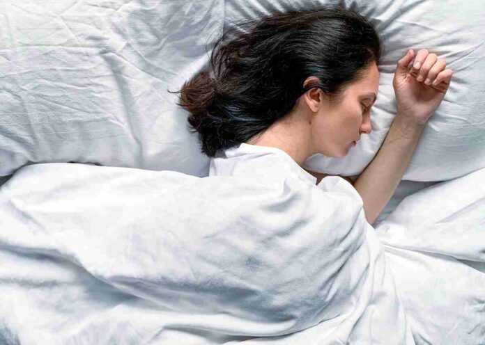 sleeping on your left side flushes out toxins