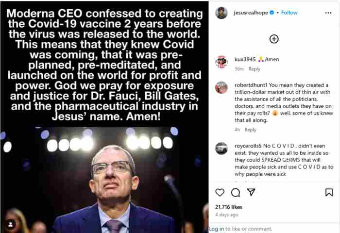 Moderna’s CEO confessed to creating a COVID vaccine before the pandemic
