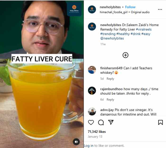 cure fatty liver in 14 days