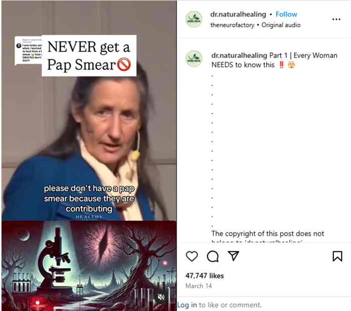 Pap smears, biopsies, and mammograms cause harm