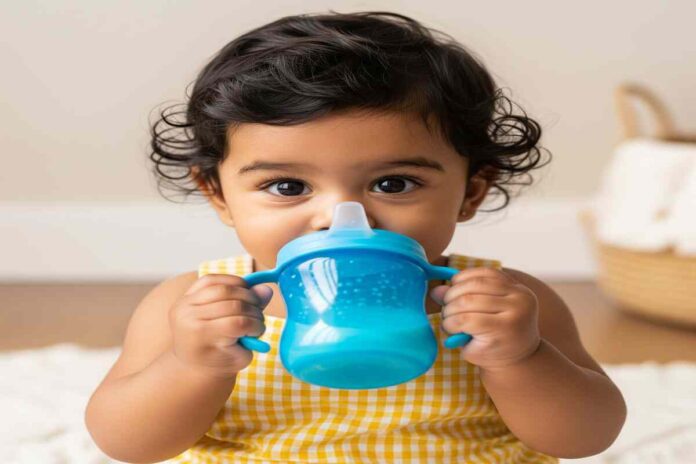 sippy cups and speech development