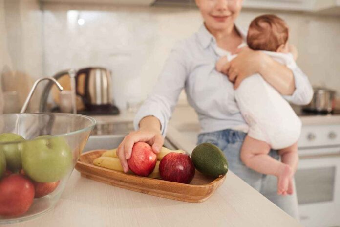 breastfeeding for baby skin