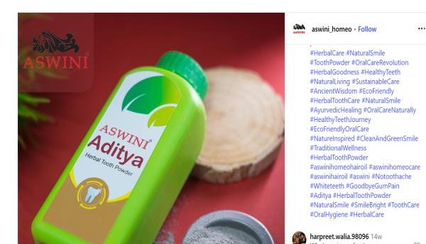 Ayurvedic powder for dental pains