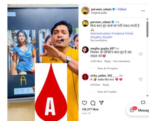 blood types and body heat