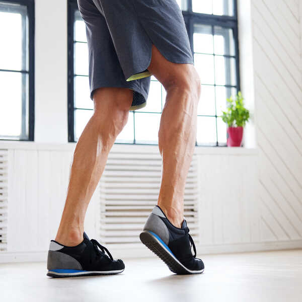Single-leg calf raises