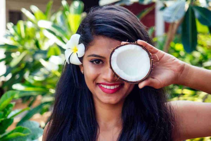 coconut for correcting vision