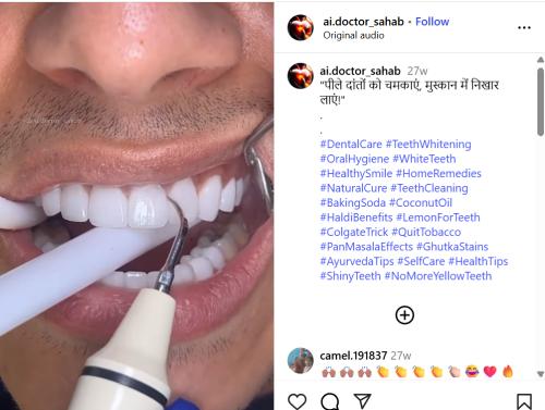 removing tobacco stains