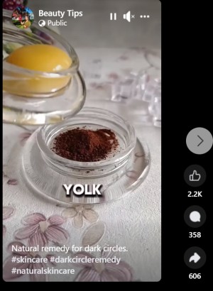 coffee for dark circles