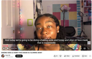 Honey and baking soda claim