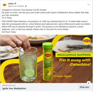 Metabolism tablet claim