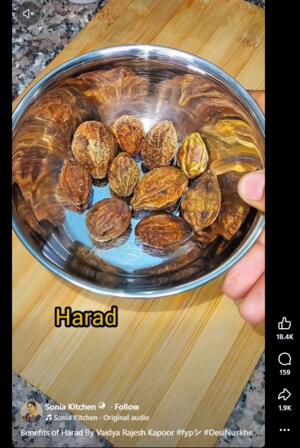 Harad and jaggery claim
